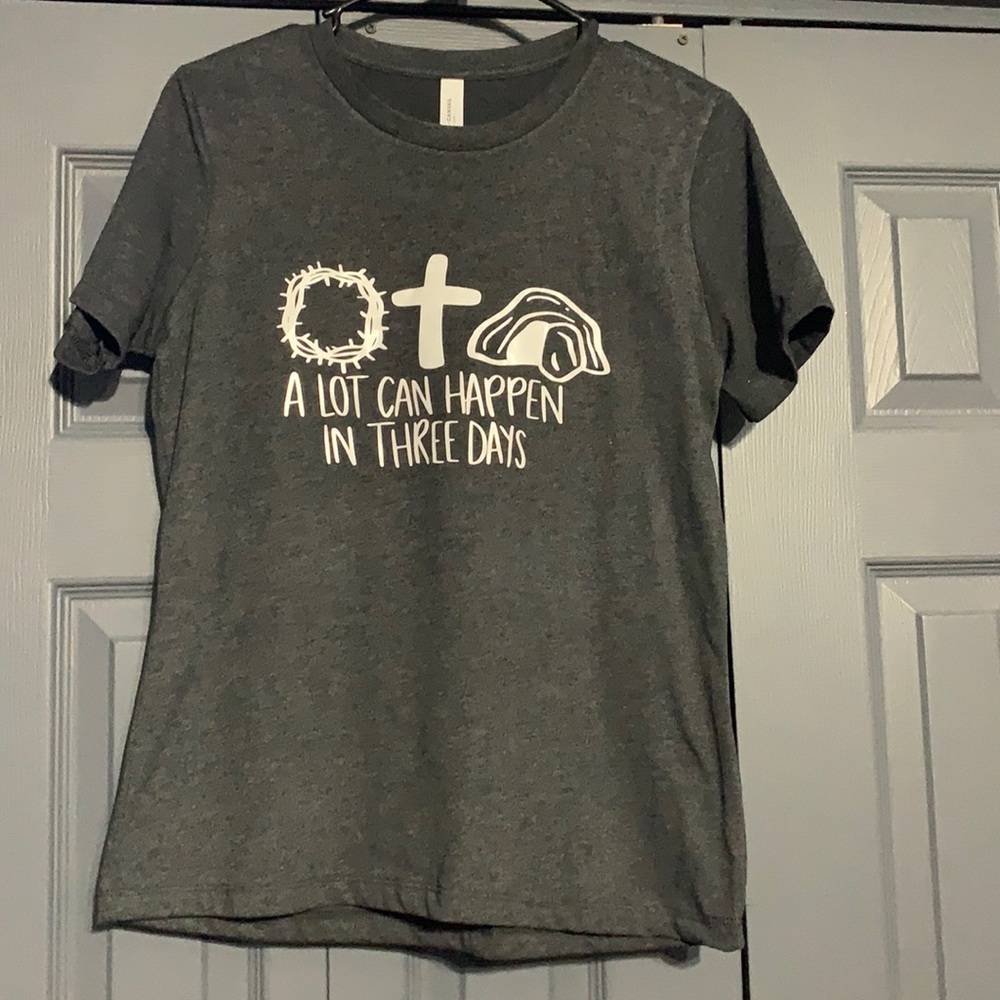 Bella and Canvas Vinyl Easter Shirt Size: Small